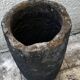 Large cast iron pot
