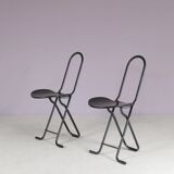1980s “Dafne” folding chair by Gastone Rinaldi for FlyLine, Italy