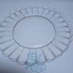 8 flat plates daisy Duralex Lesieur
