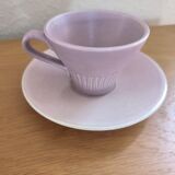 Tasses café tons pastels