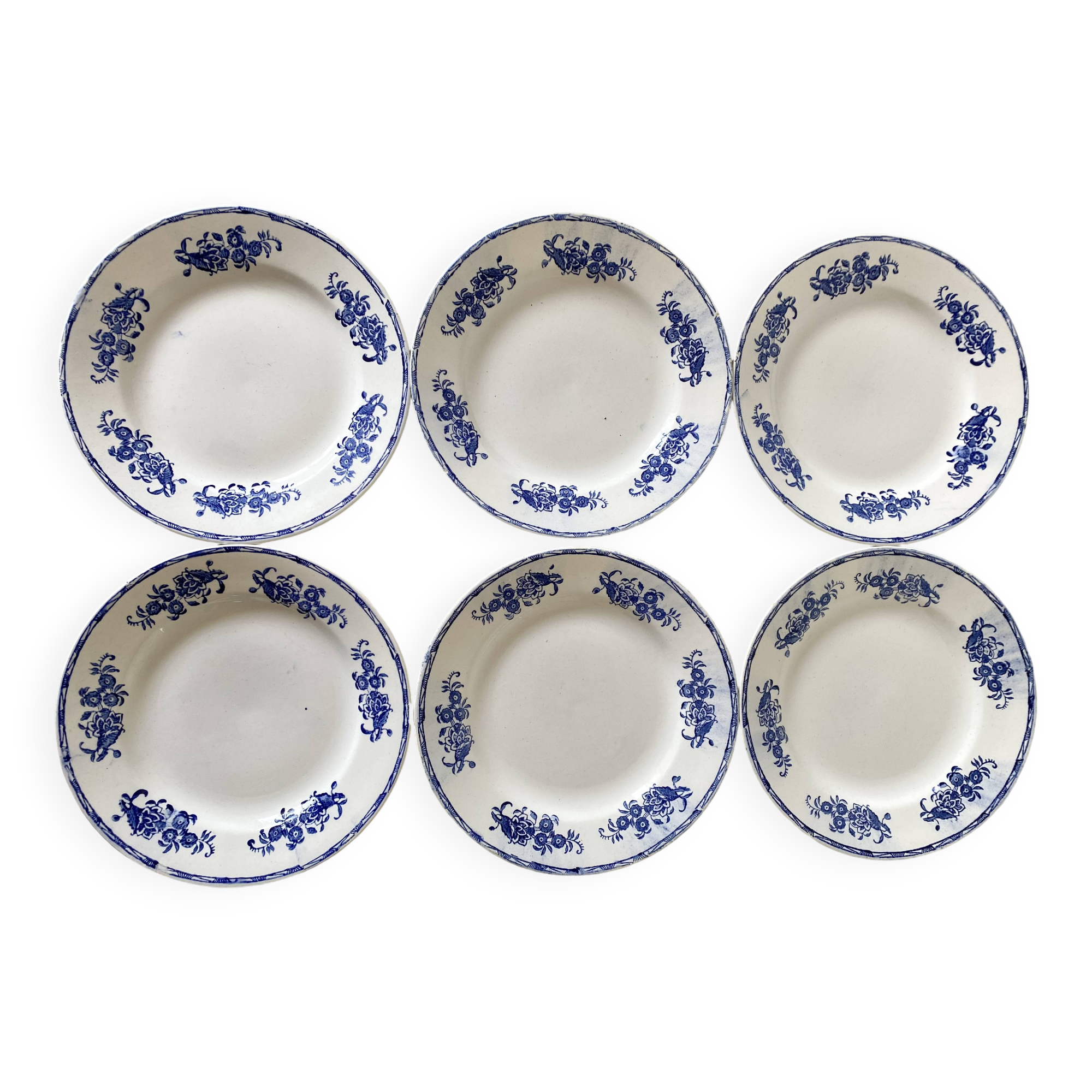 Old Amandinoise soup plates