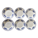 Assiettes creuses anciennes l'Amandinoise