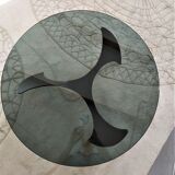 Knut Hesterberg's Propeller Round Coffee Table