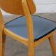 50s kitchen chairs 2-piece set rockabilly vintage design