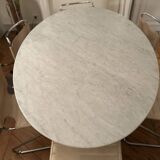 Tulip marble dining table