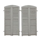 Arched shutters