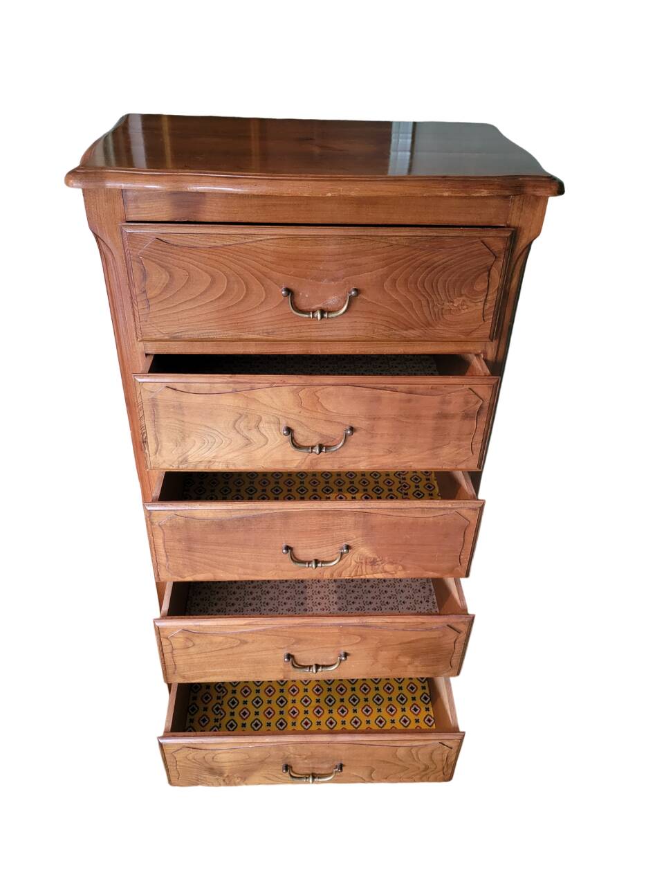 Solid oak chiffonier