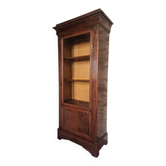 French Louis-Philippe display cabinet – with original glass door