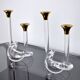 Pair of candle holders Dorothy Thorpe, lucite, 1970
