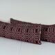 Set of 2 vintage kilim cushion covers 30x91 cm
