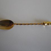 6 teaspoons, guaranteed fine gold EMF, original box -1950-