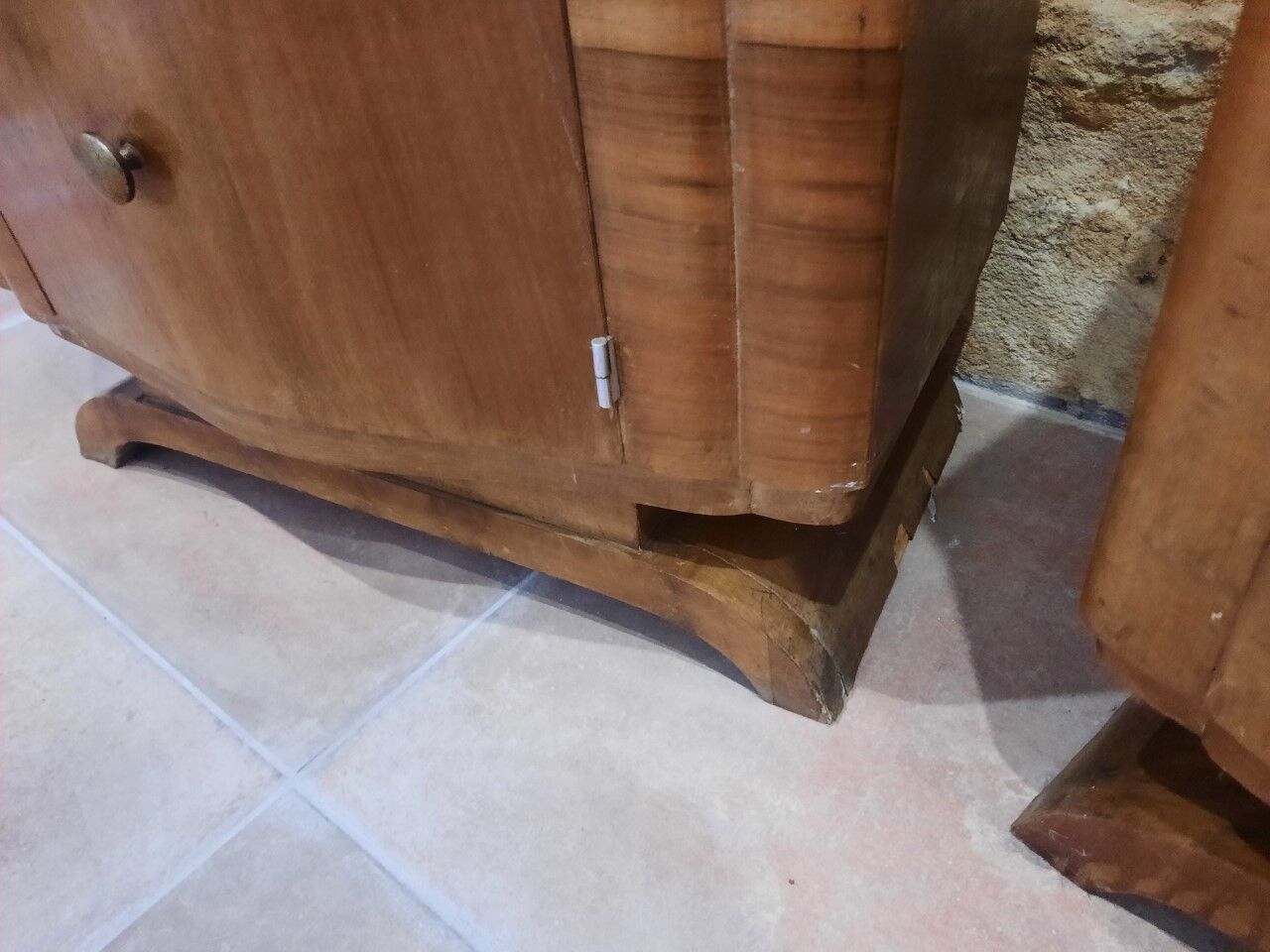 Pair of bedside tables 30s