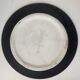 Set of 6 ceramic plates compartmentalized