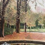 Tableau parc du chateau de Versailles, Munier 1935