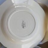 Set of Digoin Sarreguemines plates