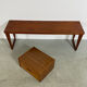 Danish teak hallway set by Kai Kristiansen 1960s
