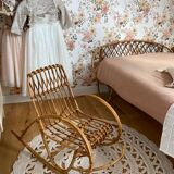 Rattan rocking chair