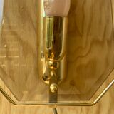 Brass wall lamp