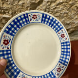 Three Digoin Gerardmer dessert plates