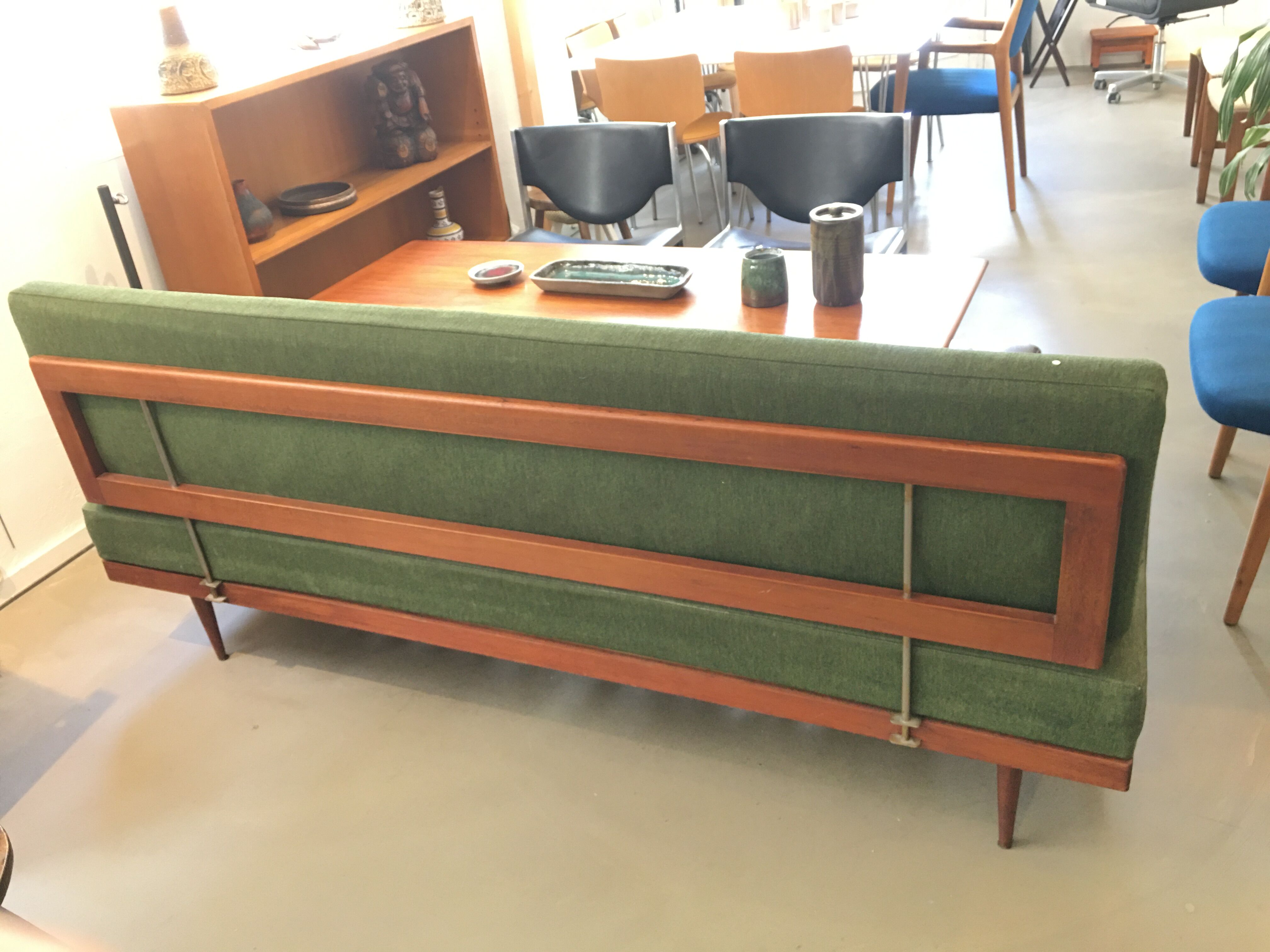 Teak sofa bed, Denmark 1950