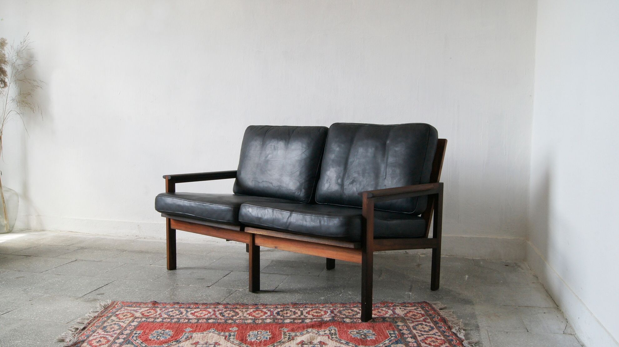 Canapé Capella par Illum Wikkelsø pour Niels Eilersen, années 1960