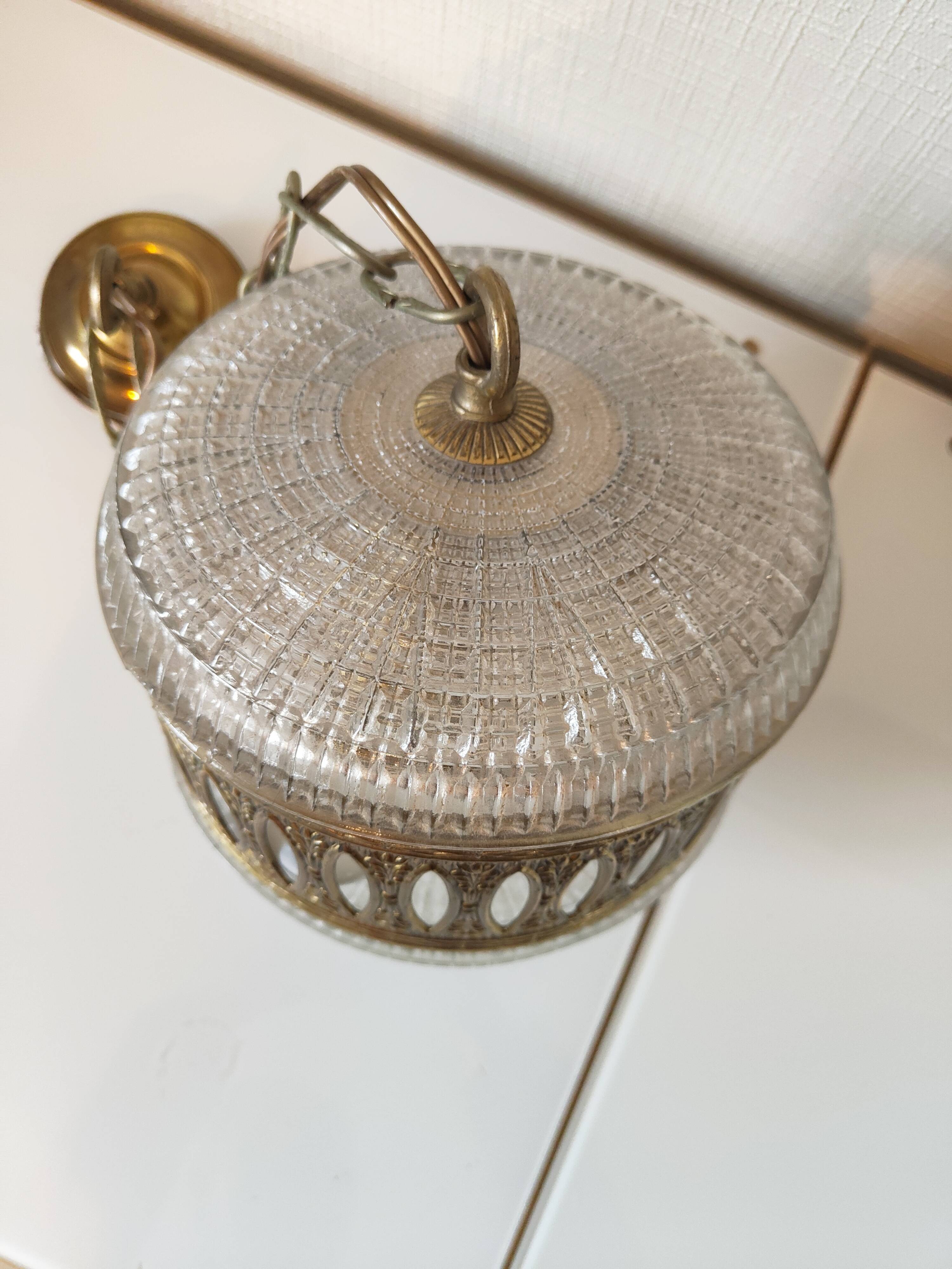 Lucien Gau style chandelier