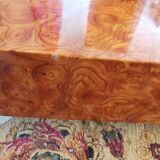 Gold magnifying glass coffee table 70