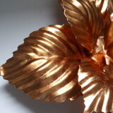 Vintage flower wall lamp