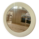 Round Space Age plastic mirror