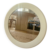 Miroir rond Space Age en plastique, 1970