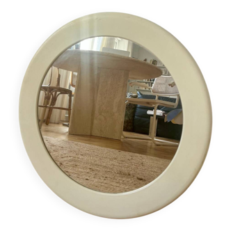 Miroir rond Space Age en plastique, 1970