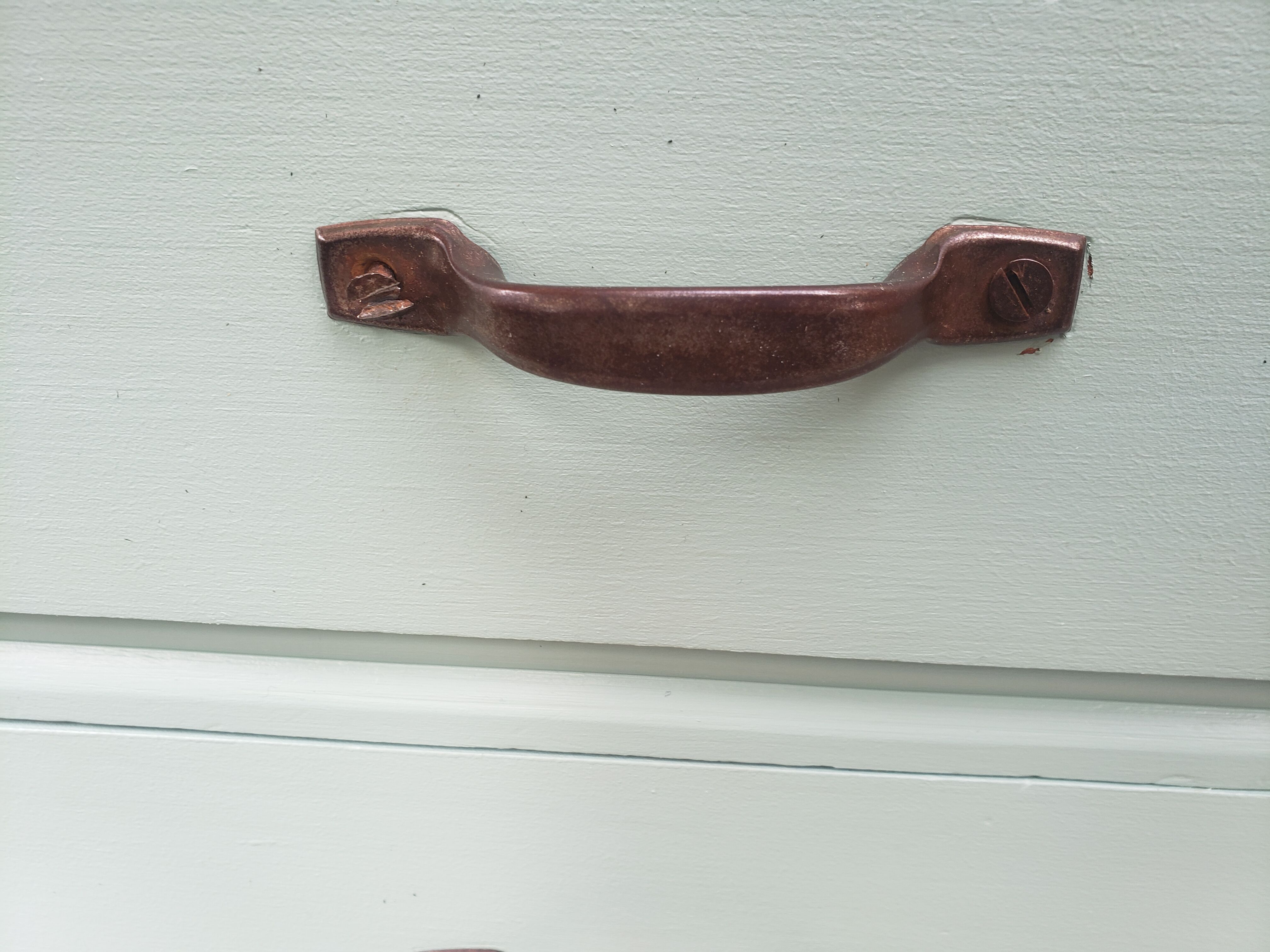 Mint green parisian dresser