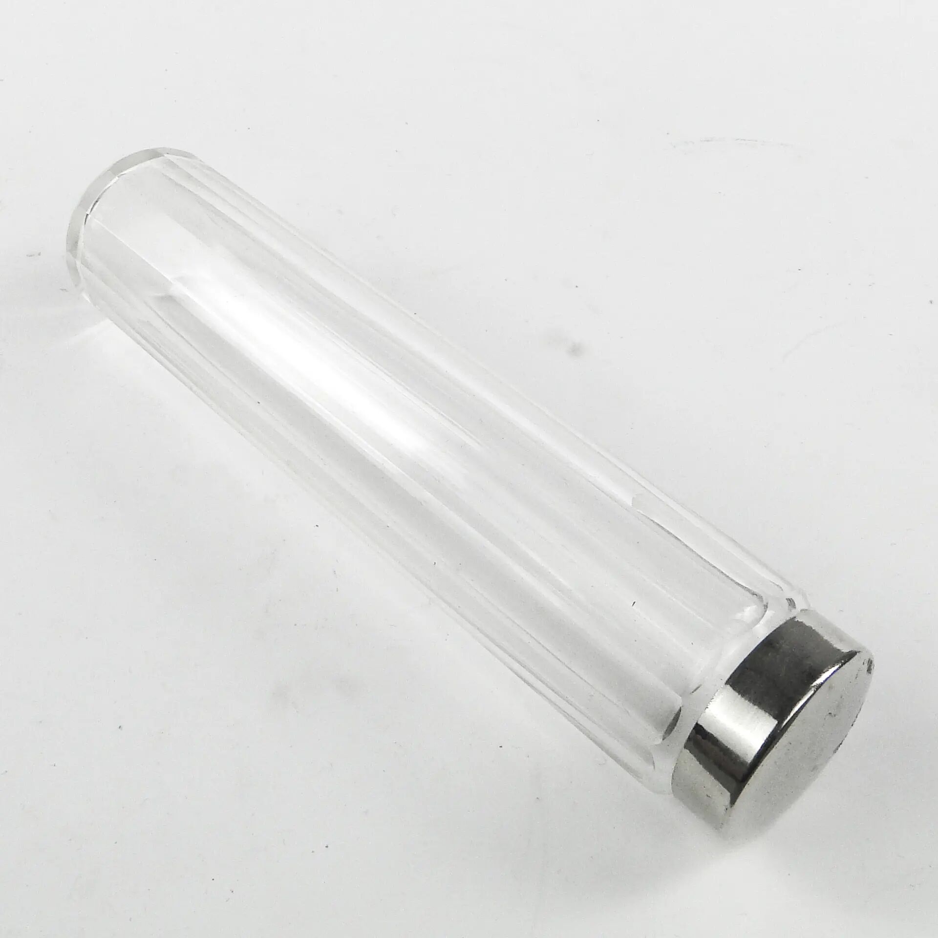 Art Deco perfume bottle, crystal, France, 1930s