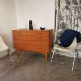 Scandinavian teak chest of drawers 1970