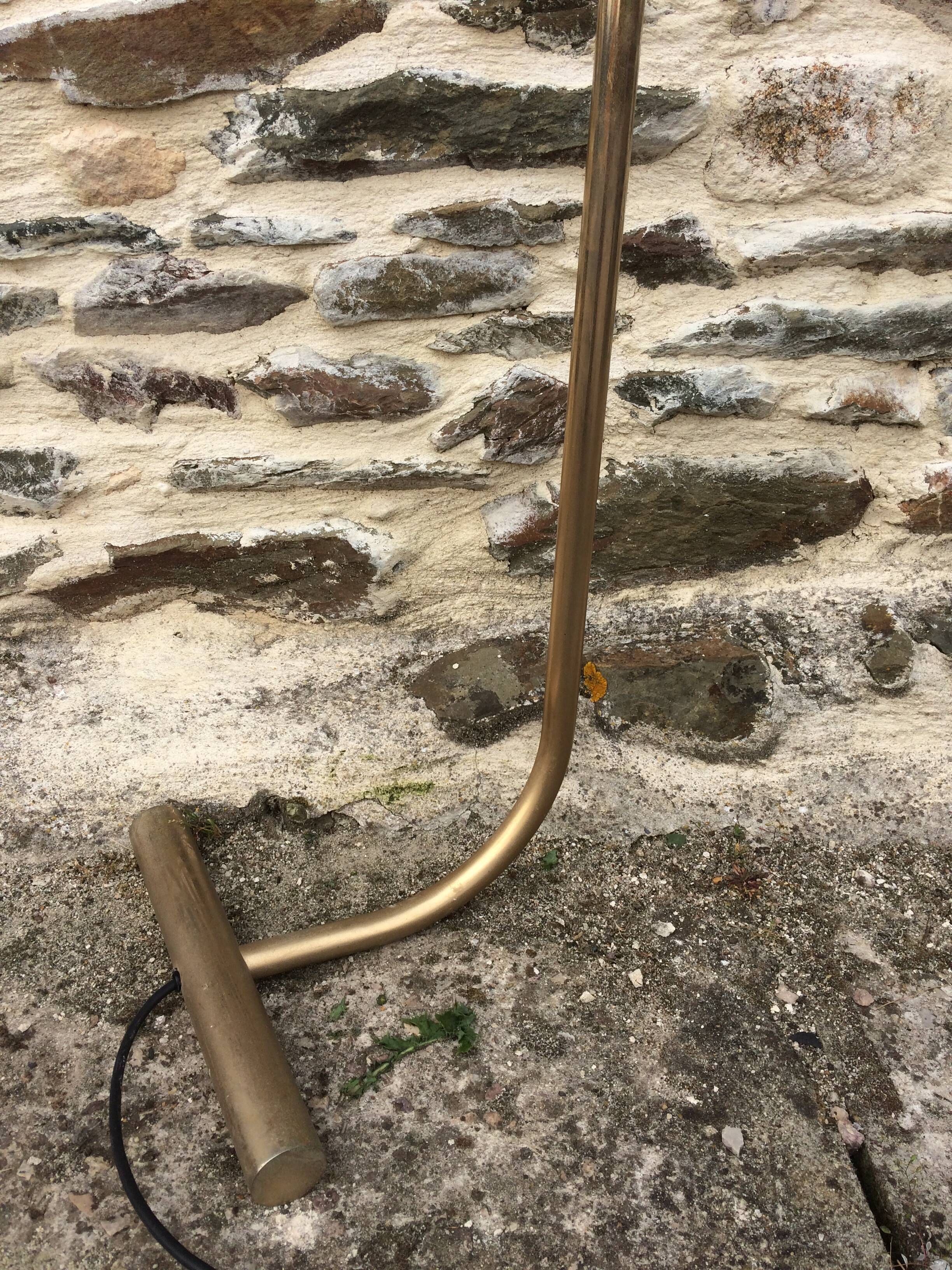 Vintage sliding floor lamp