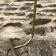 Vintage sliding floor lamp