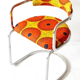 Tubular steel lounge chair, 1970s