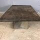Brutalist Slate coffee table 1970s vintage