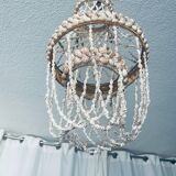 Bohemian shell pendant light