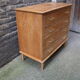 Commode vintage pieds compas