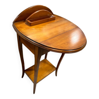 Solid cherry wood telephone cabinet