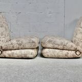 Pair of reclining armchairs. circa 1970