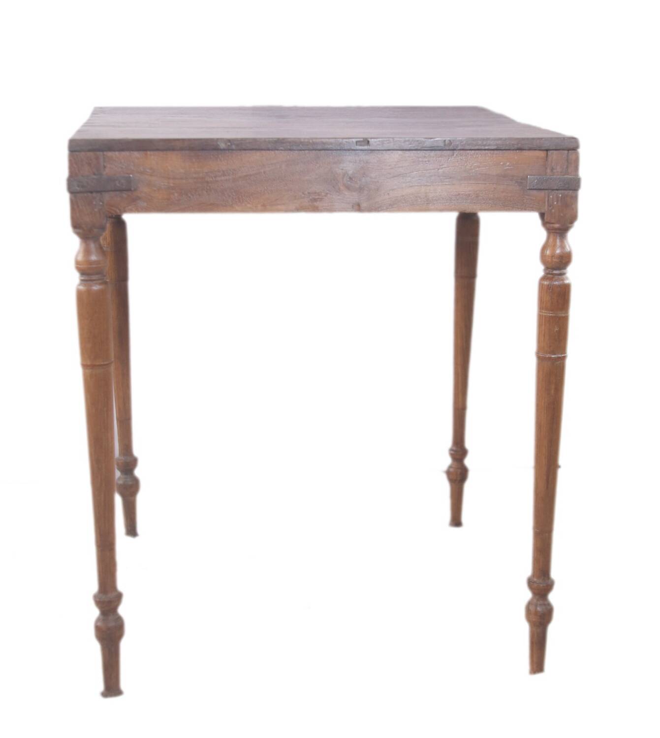 Game table, side table in Burmese teak