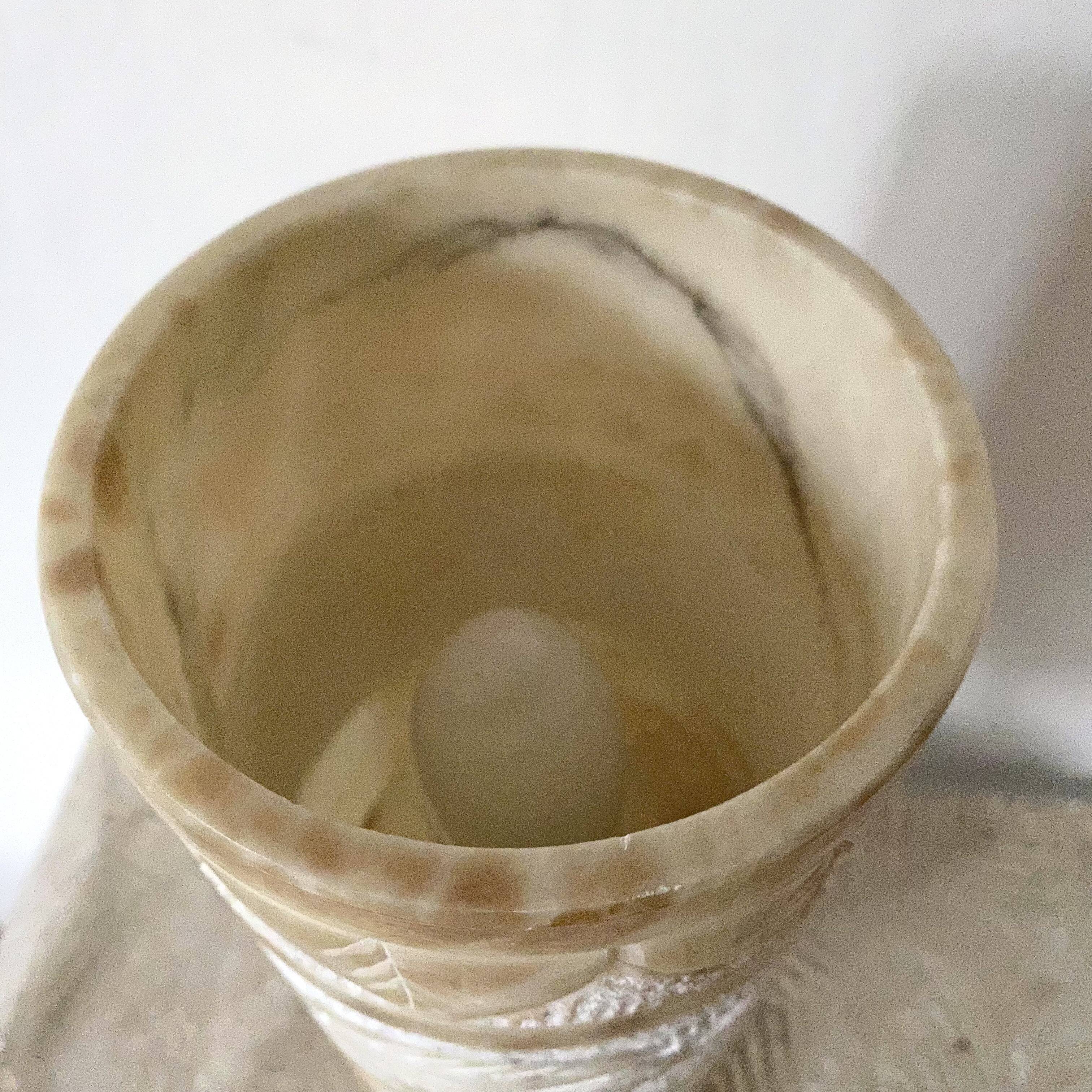 Vintage alabaster lamp