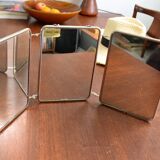 Triptych barber mirror from the 50s/60s