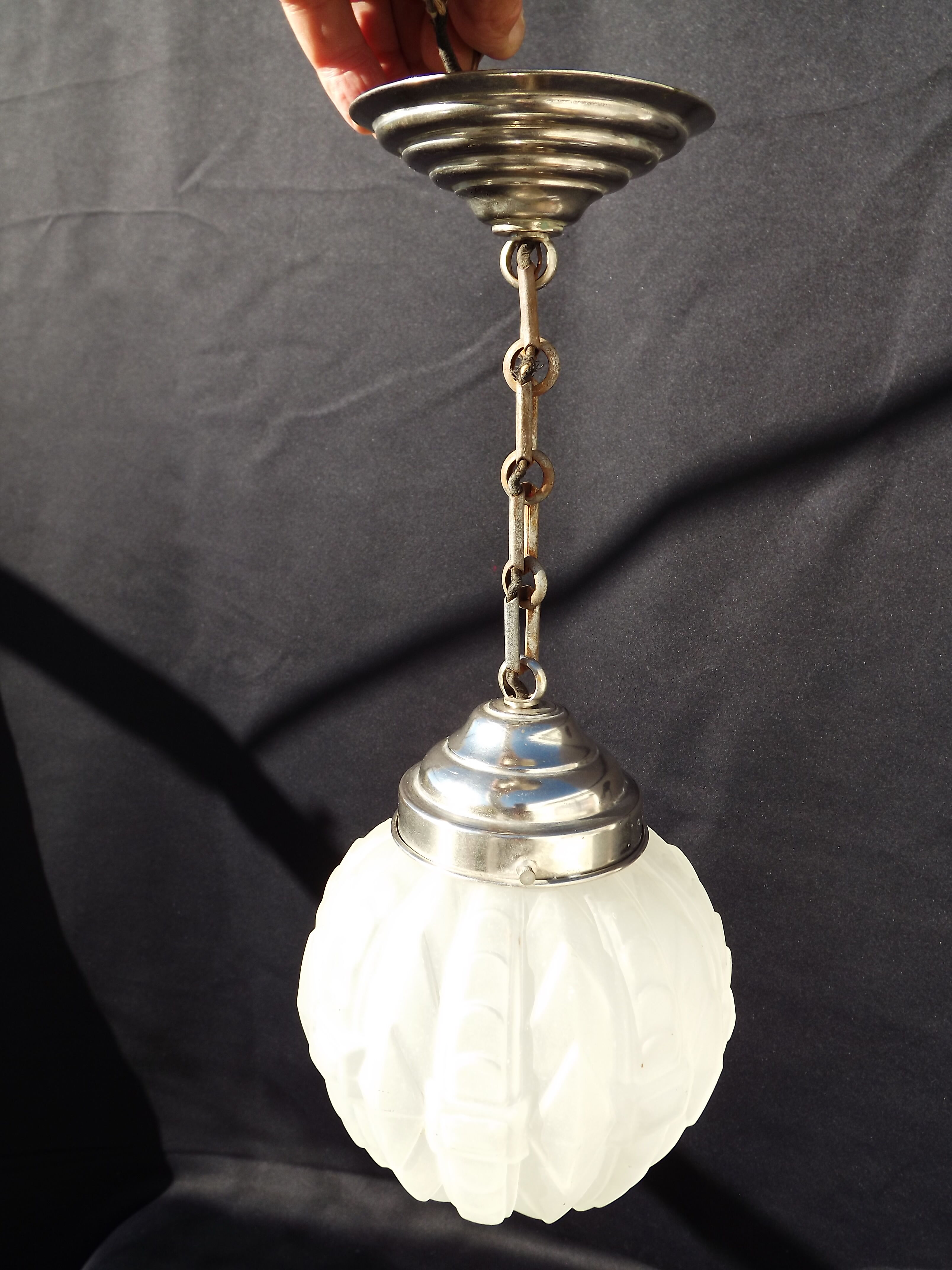 Art Deco hanging lamp