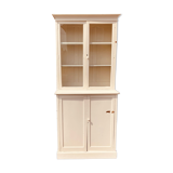 White patina glazed sideboard