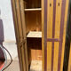 Paire de vestiaire d’usine bois