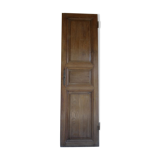 Porte ancienne de placard en chêne.