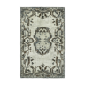 Handmade contemporary oriental 1970s 200 cm x 314 cm grey carpet